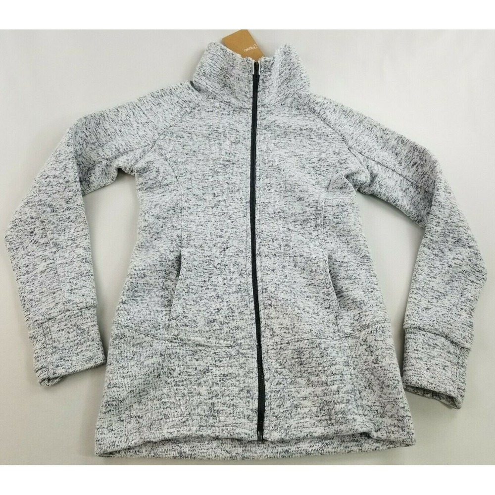 Thread & Supply Men Full Zip Sweatshirt Jacket White Blue XS JKX7075-PFK100
